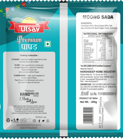 UTSAV MOONG SADA