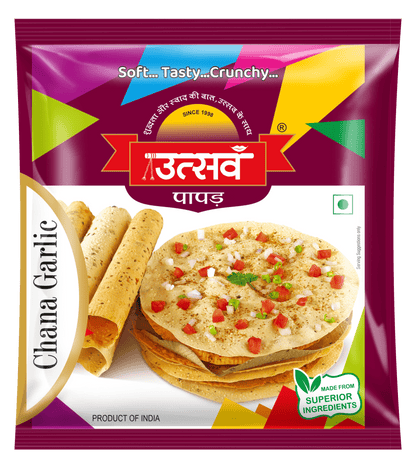UTSAV CHANA GARLIC ( MACHINE MADE )